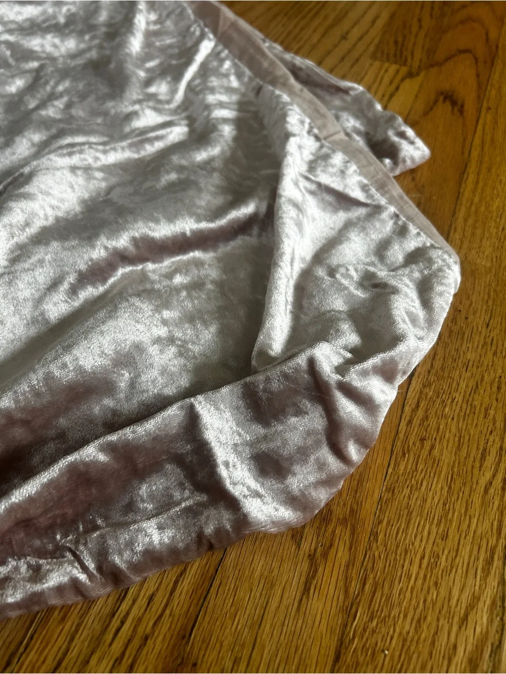 Set of 4 West Elm Velvet Pillow Cases in Dusty Rose Pink